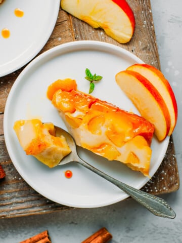 Apple Caramel Flan (Vegan / Gluten-Free)