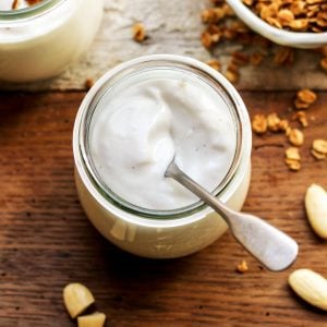Vegan Almond Milk Yogurt