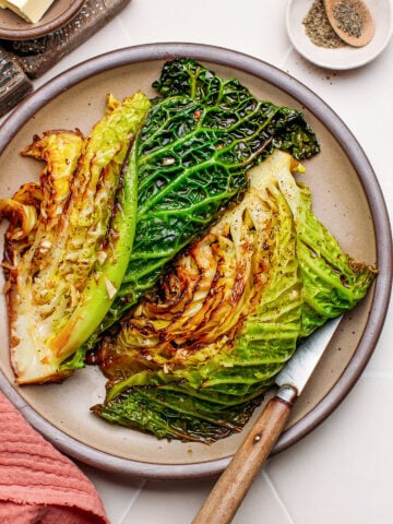 Braised Savoy Cabbage