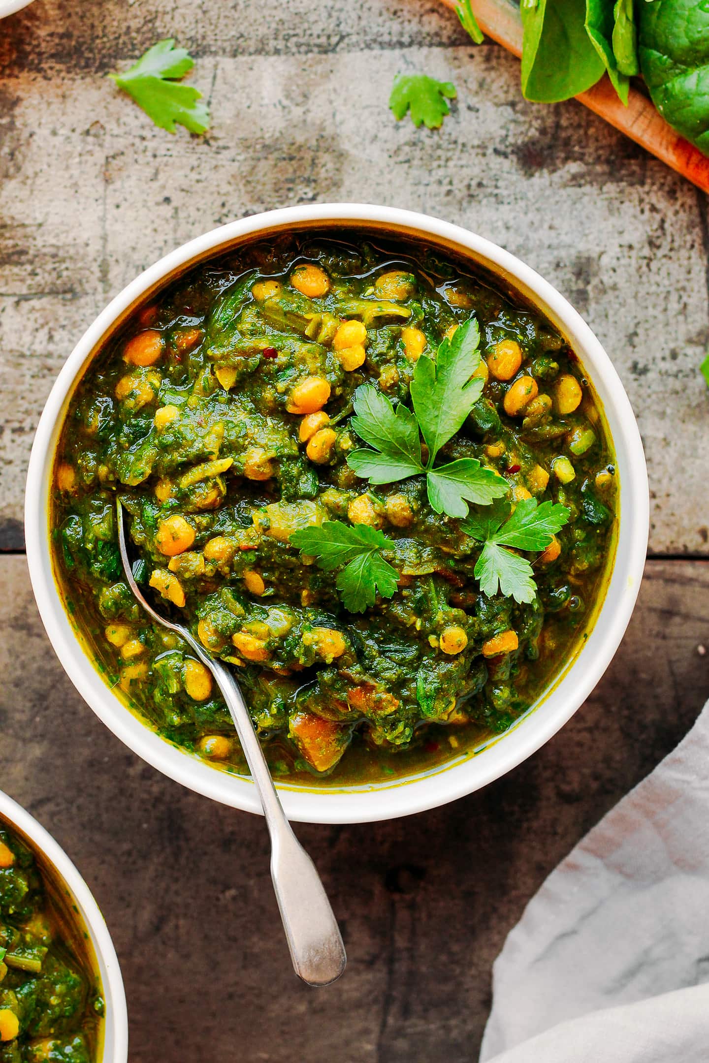 Easy Dal Palak (Vegan)