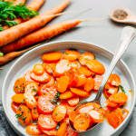 Easy Glazed Carrots (Carrots Vichy)