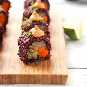 Braised Fennel Sushi