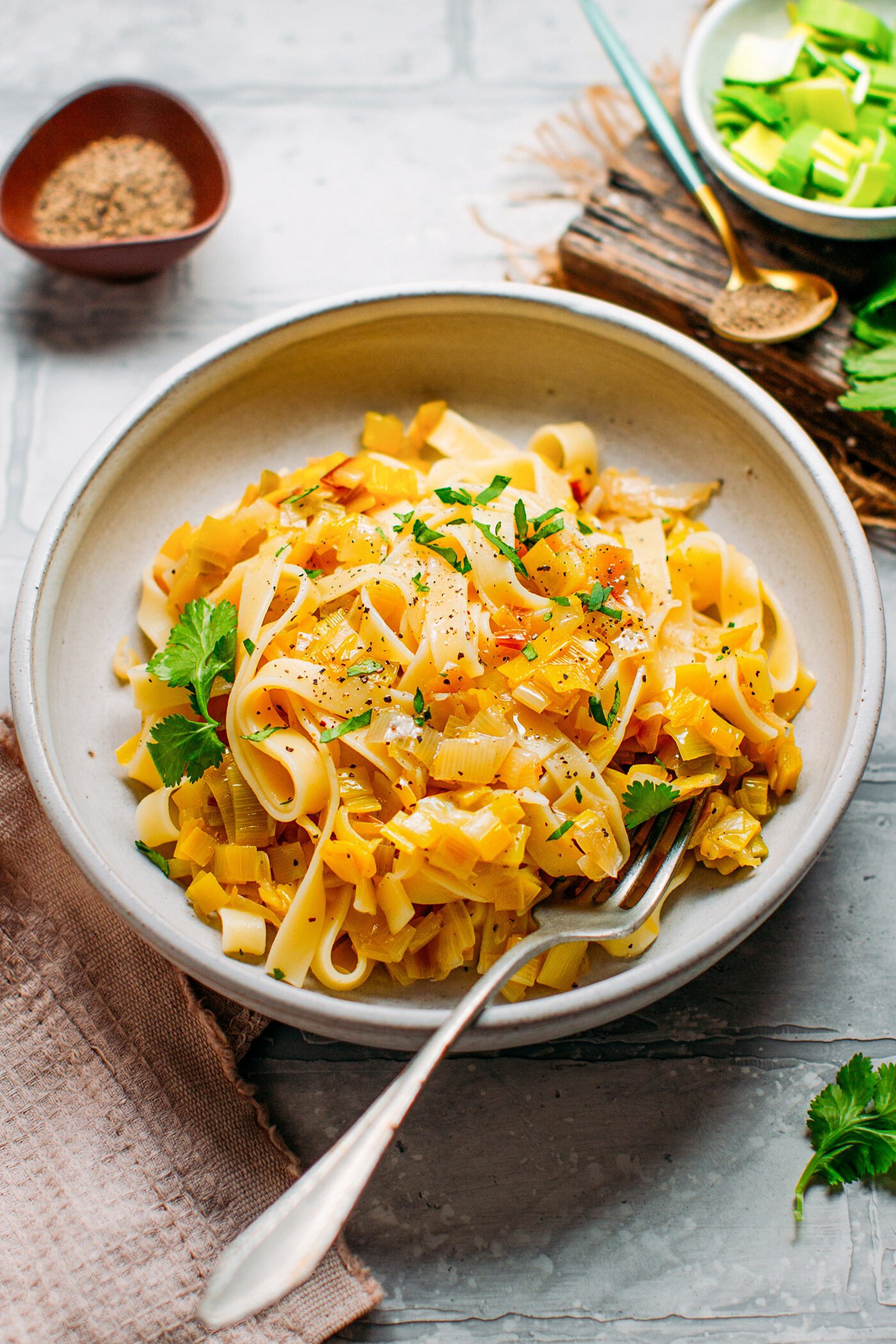 Easy Leek Pasta