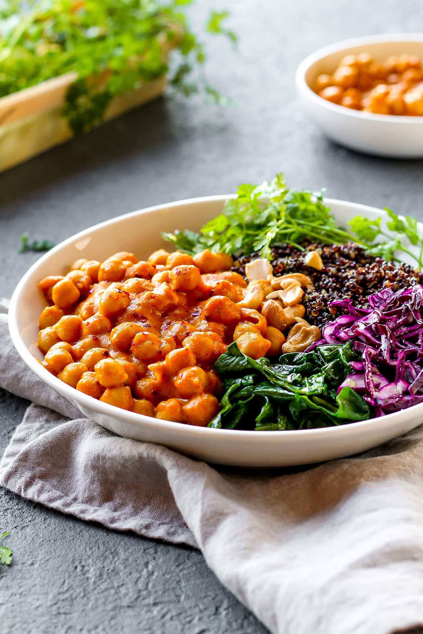 Masala Chickpea Buddha Bowl