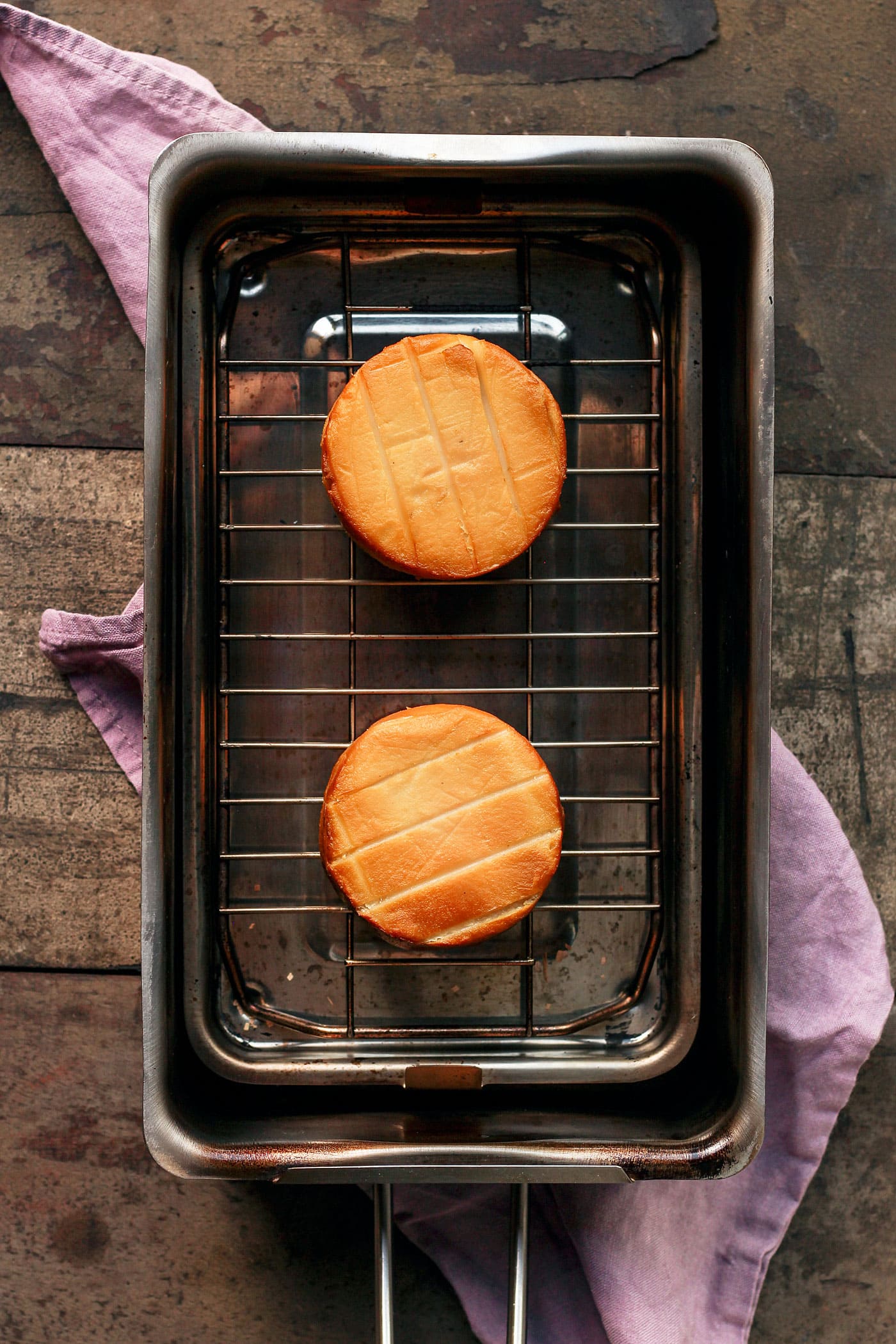 Hickory-Smoked Aged Vegan Cheese