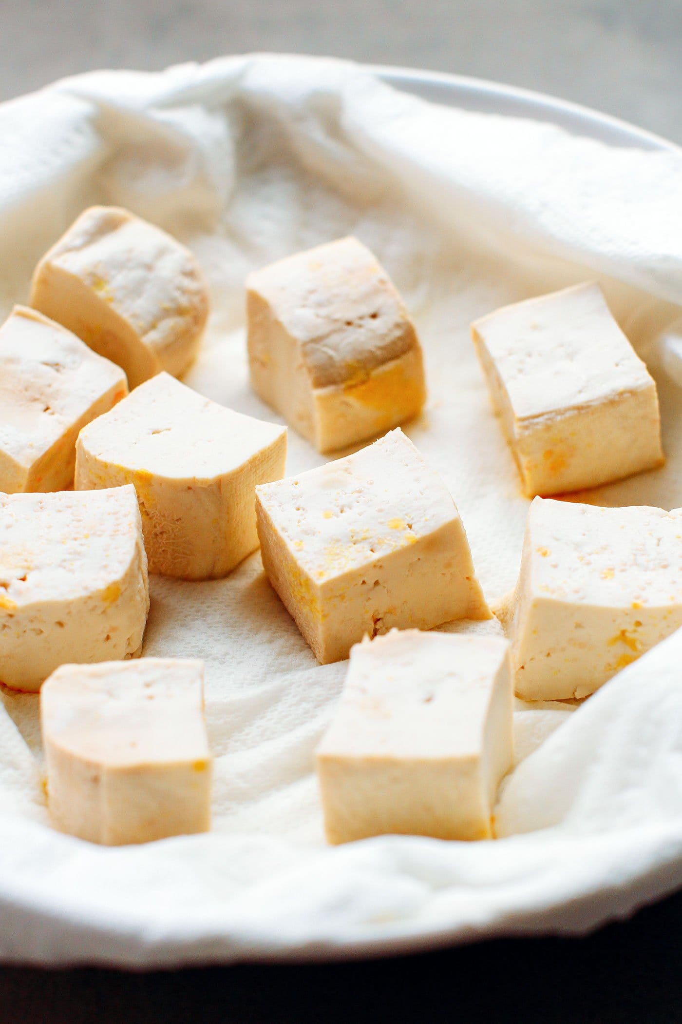 Fermented tofu with mold.