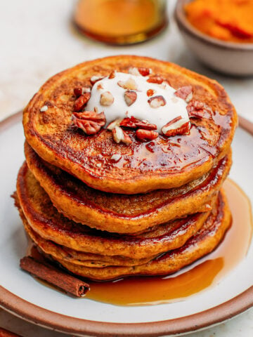 Vegan Pumpkin Pancakes