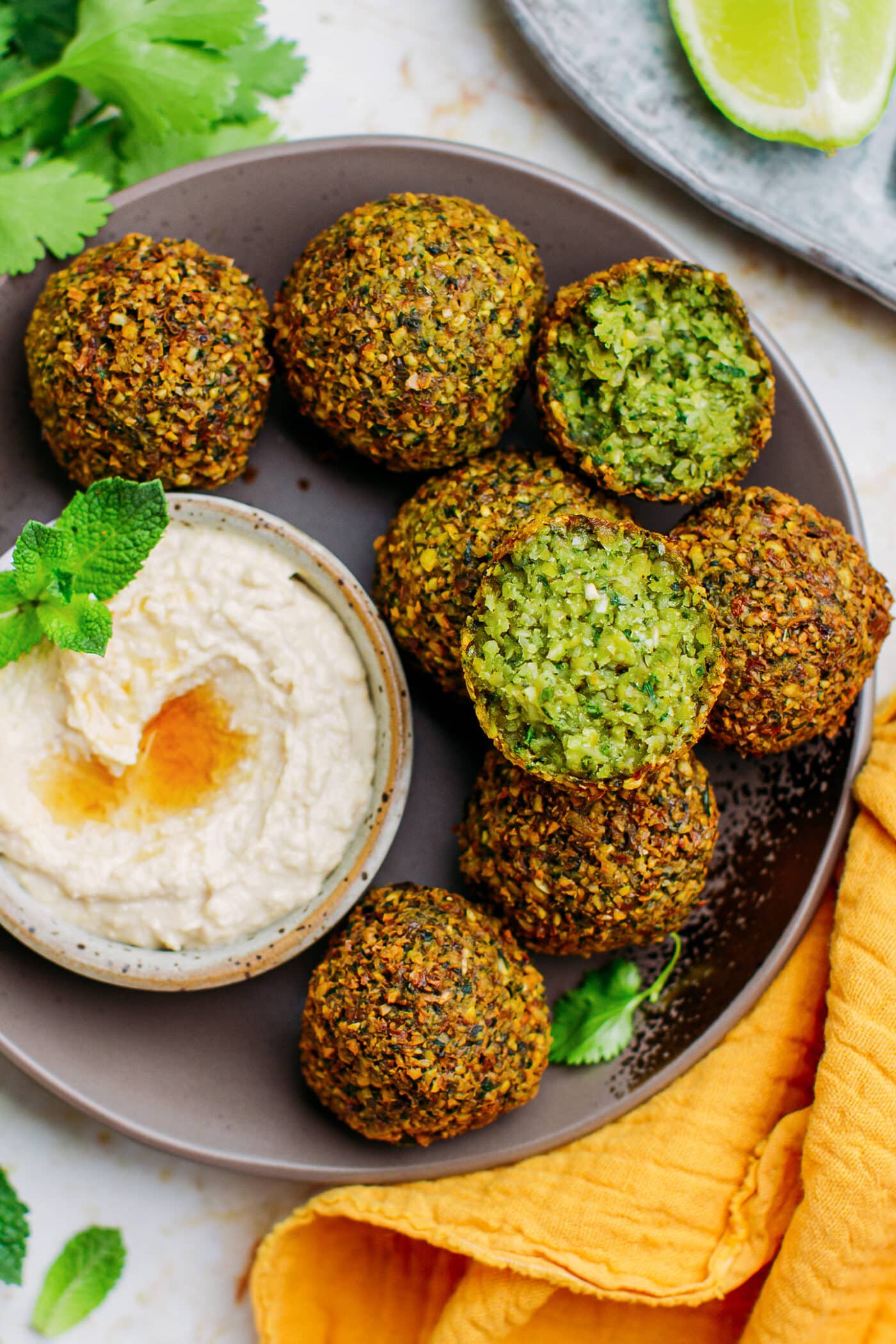 Magical Green Falafels