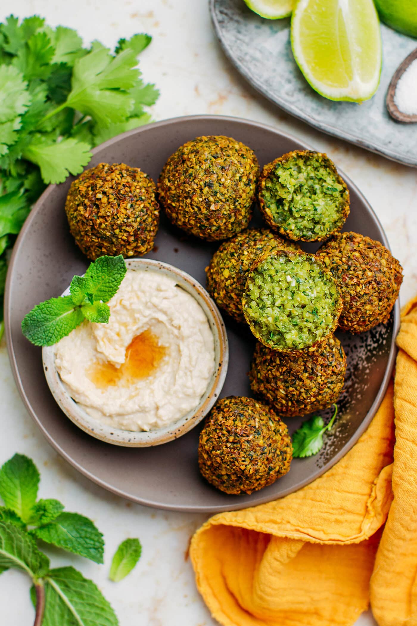 Magical Green Falafels