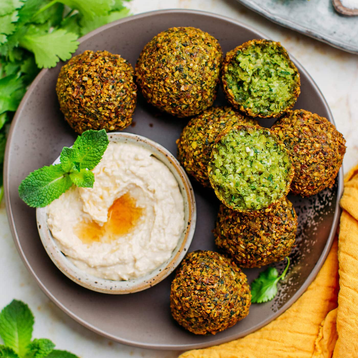 Magical Green Falafels