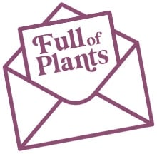 full of plants in envelope