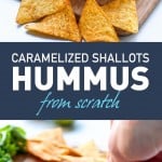 Smooth Caramelized Shallots Hummus
