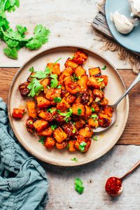 Spicy Glazed Butternut Squash