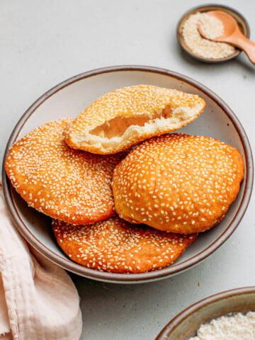 Super Tender Sesame Donuts