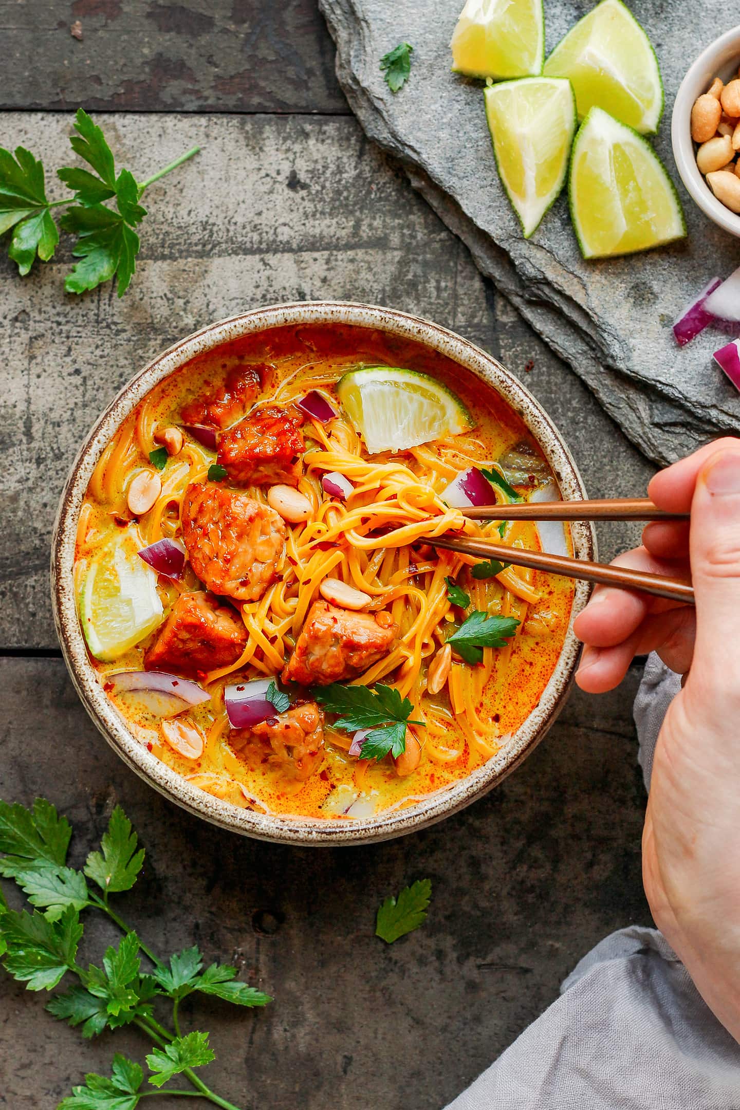 Tempeh Khao Soi