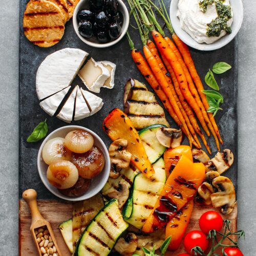 Loaded Vegan Antipasto Platter