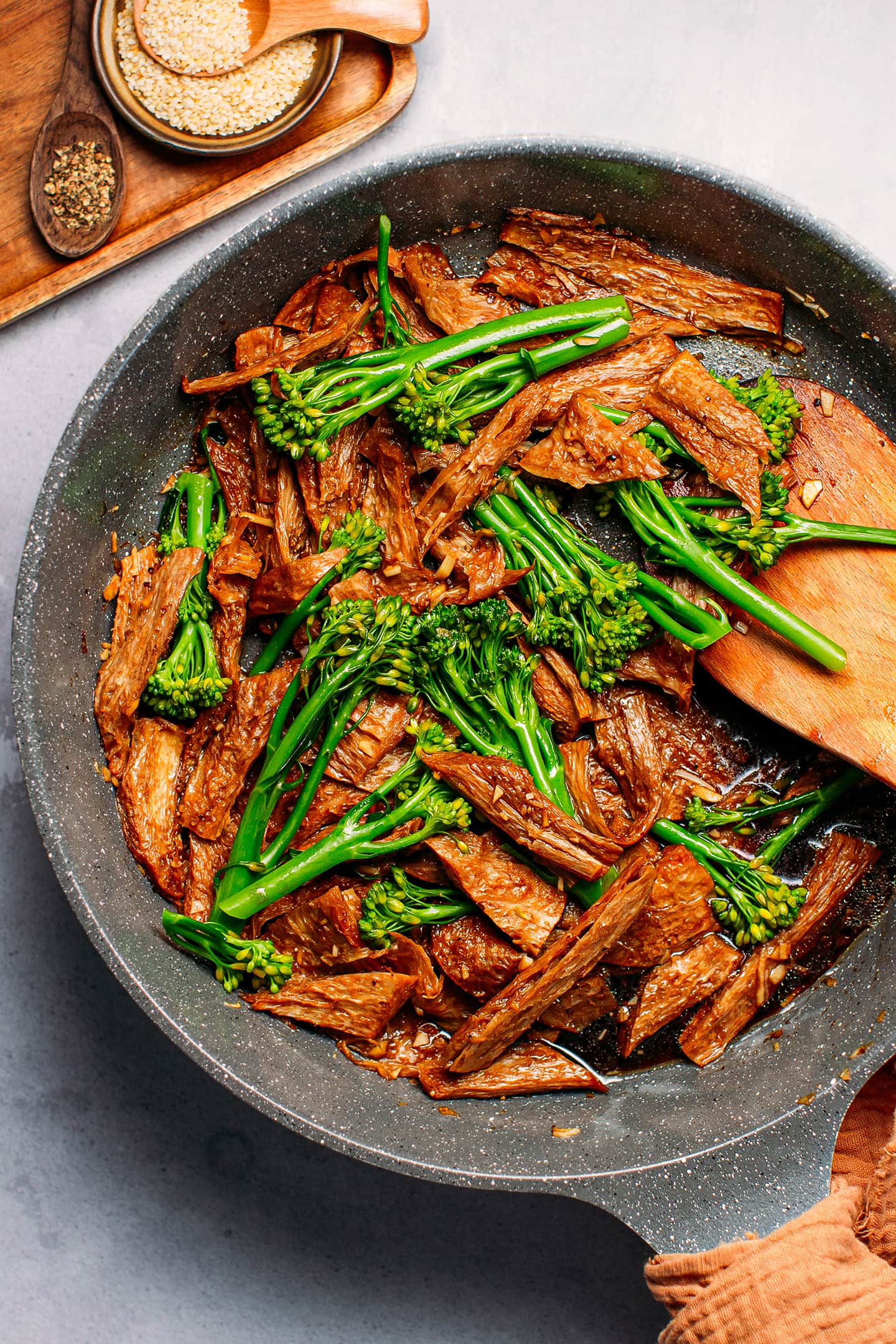 Vegan Beef and Broccoli