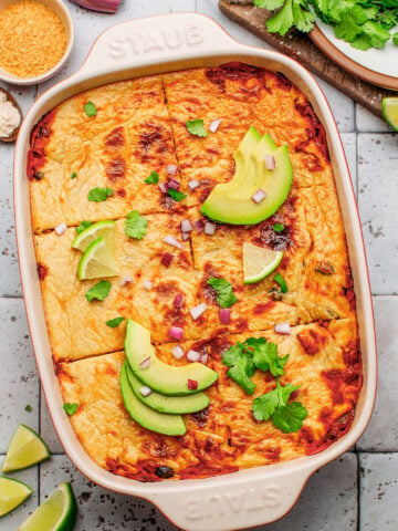 Vegan Enchilada Casserole