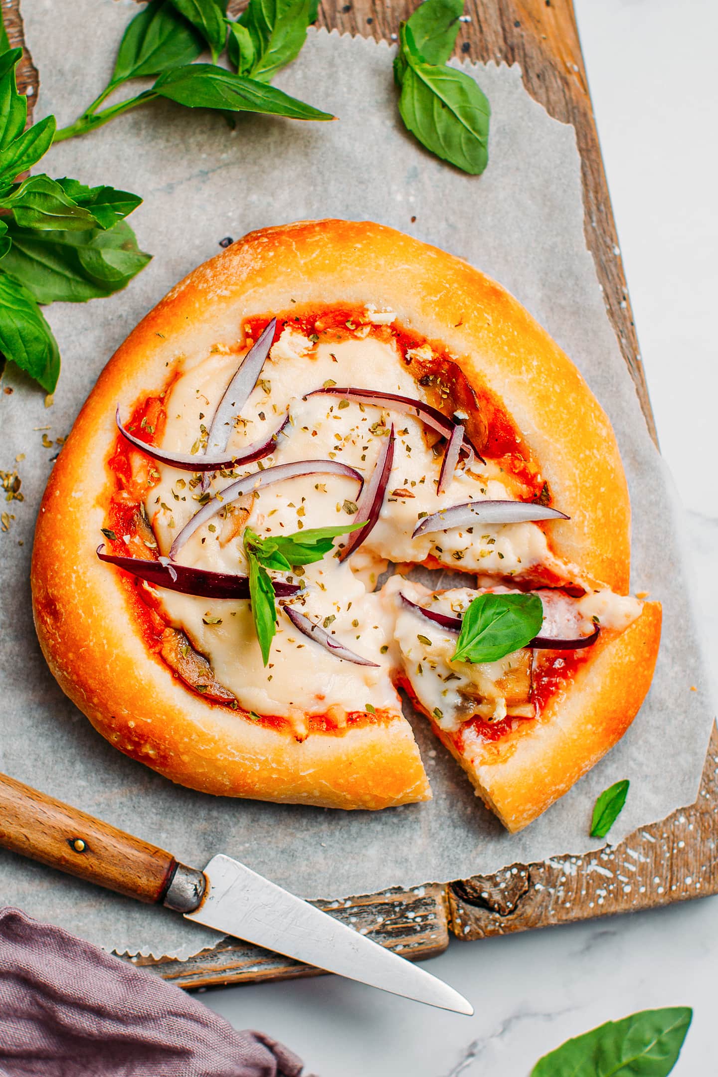 Vegan Freezer-Friendly Mini Pizzas