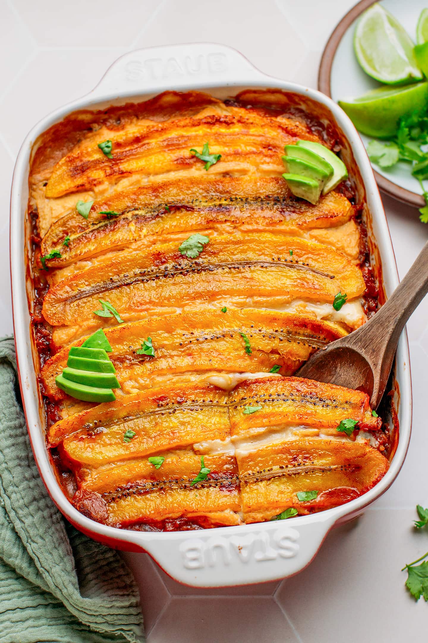 Vegan Plantain Lasagna (Pastelón)