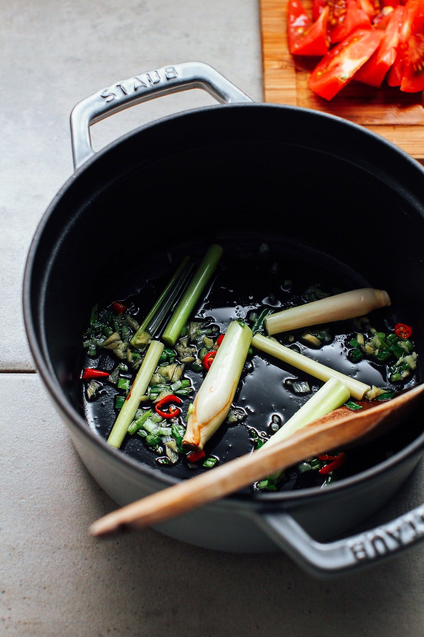 Spicy Vegan Hotpot (Spicy & Sour)