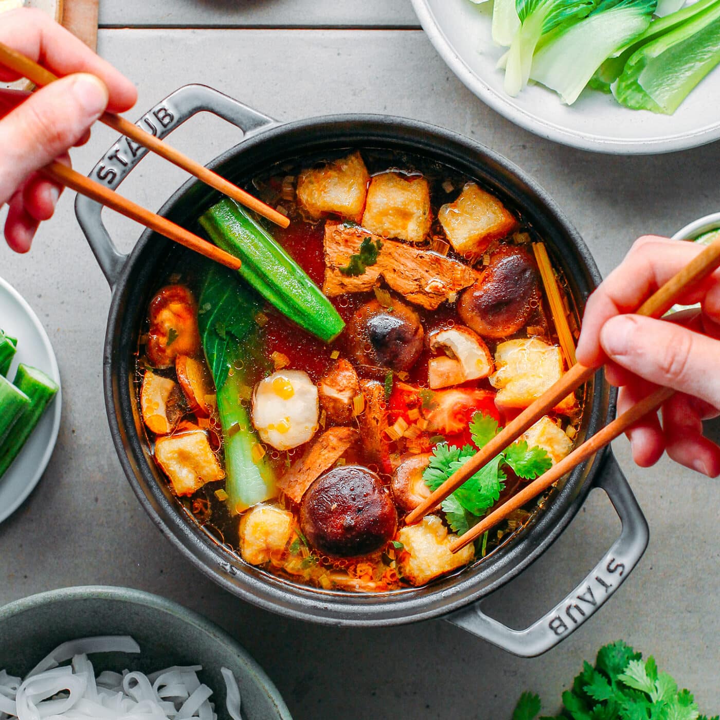 Vegan Thai Hotpot (Sweet & Sour)