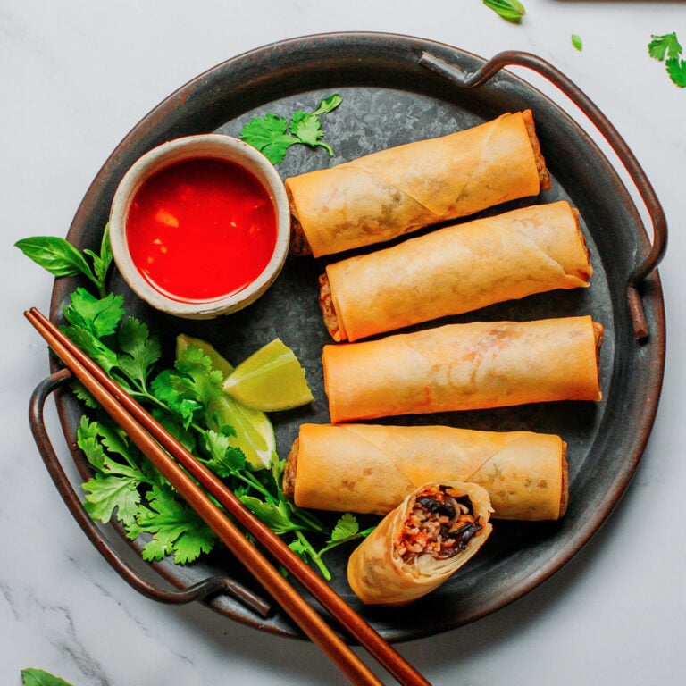 Vegan Egg Rolls (Vietnamese Inspired!)