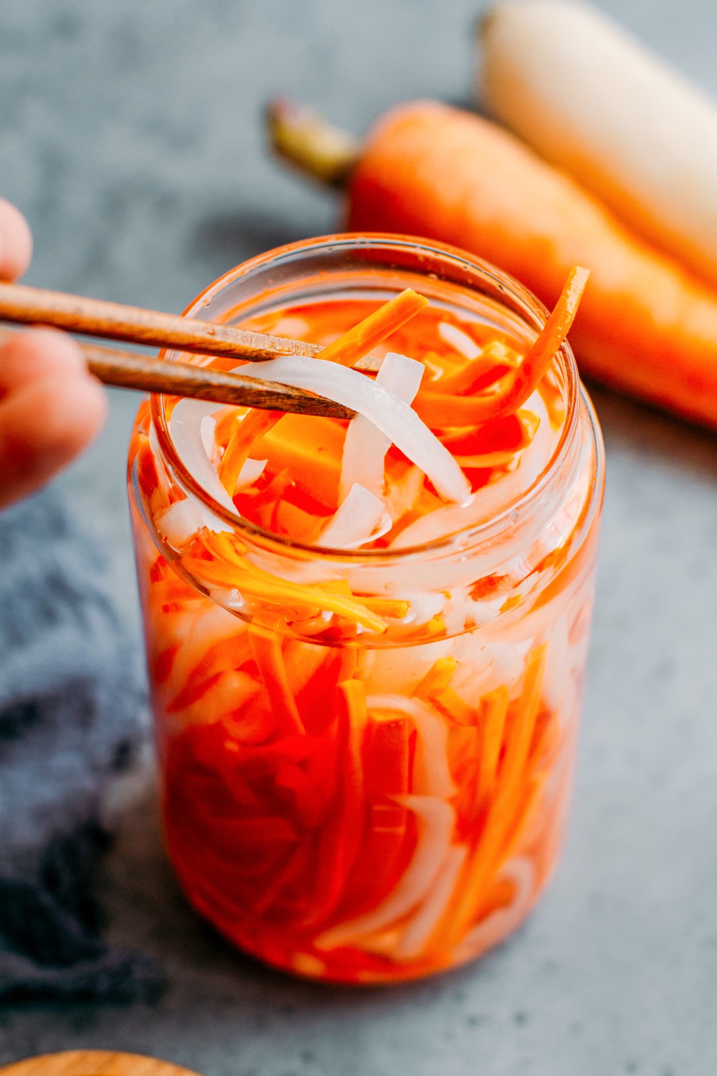 Vietnamese Carrot & Daikon Pickles